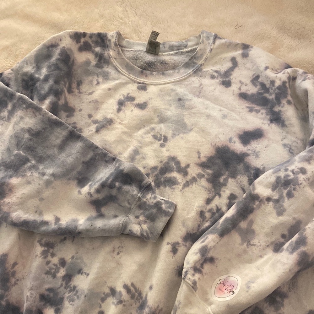 Tye dye handmade sweatshirt
